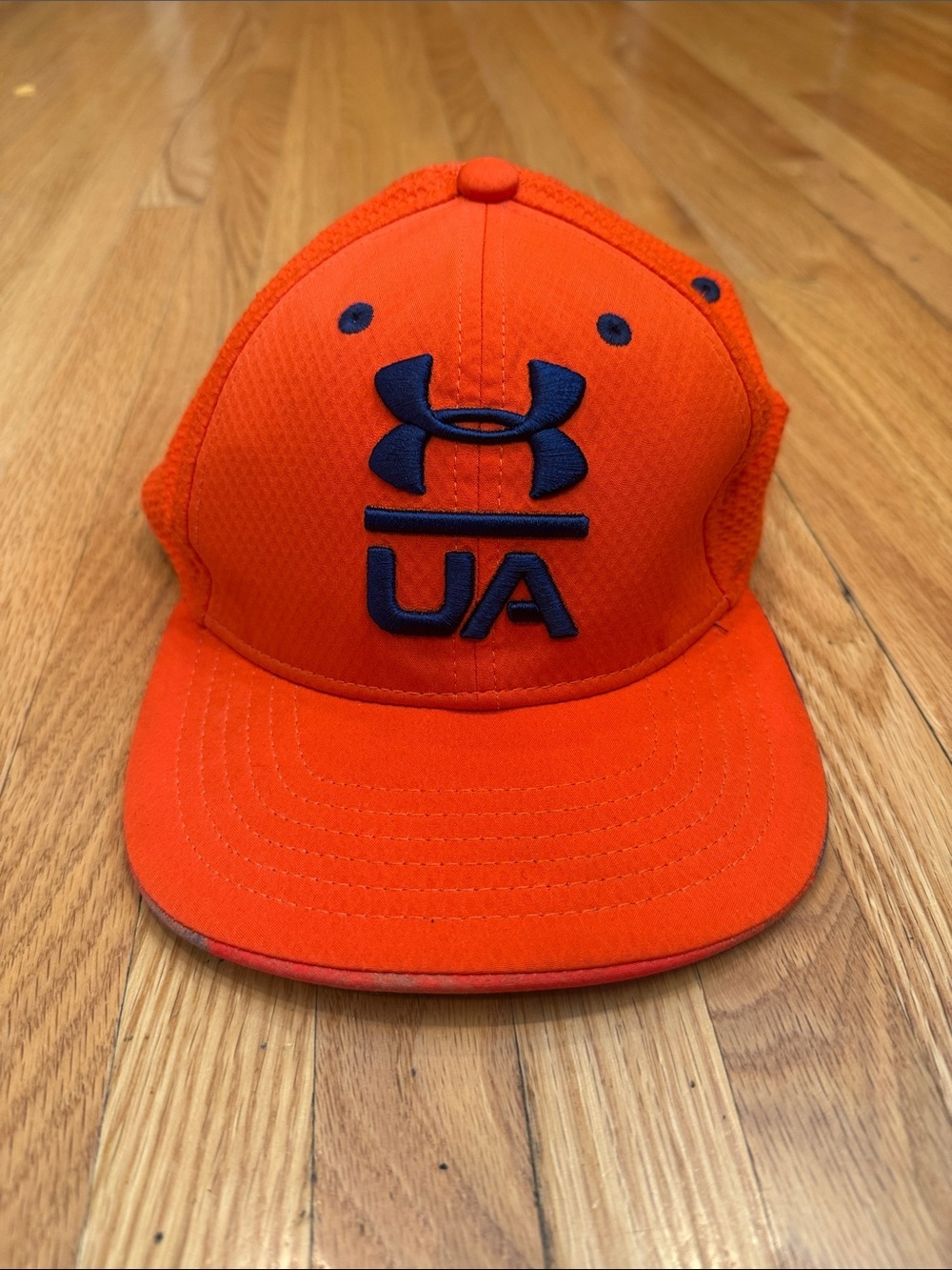 Under Armour Bright Orange Youth UA Mesh Snapback Cap